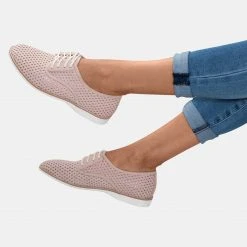 Rollie Nation Derby Punch Overlay Snow Pink/Metallic Pink All Shoes