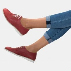 Rollie Nation Derby Unlined Red All Shoes
