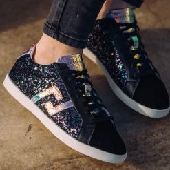 Rollie Nation All Shoes Prime Black Glitter
