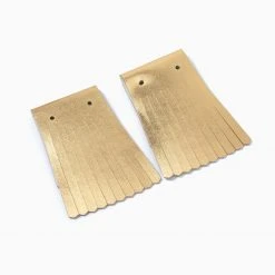 Rollie Nation Reversible Leather Kilt Set Soft Gold / White (2 Per Set)