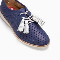 Rollie Nation Leather Tassel Set White (4 Per Set) Accessories