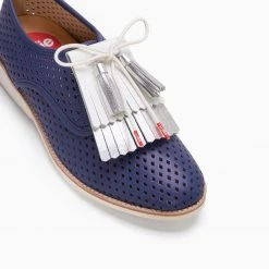 Rollie Nation Leather Tassel Set Silver (4 Per Set) All Shoes