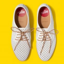 Rollie Nation Derby Lace Rose Gold Glitter