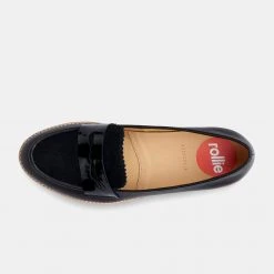 Rollie Nation Penny Loafer All Black Multi