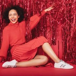 Rollie Nation Prime White Silver Glitter All Shoes