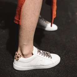 Rollie Nation Prime Sneaker White/Leopard All Shoes