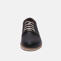 Rollie Derby Black With Heart Embroidery All Shoes