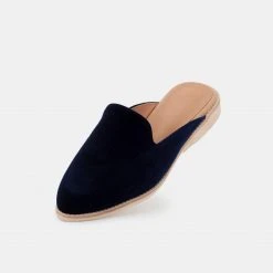 Rollie Nation AU All Shoes Madison Mule Navy Velvet