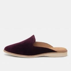 Rollie Nation AU All Shoes Madison Mule Merlot Velvet