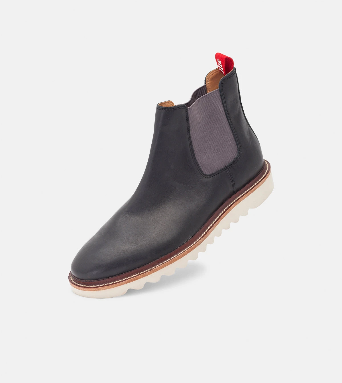 Rollie Nation All Shoes Chelsea Sharktooth Mens Black 3 Rollie Nation All Shoes Chelsea Sharktooth Mens Black