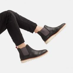 Rollie Chelsea Sharktooth Mens Black All Shoes