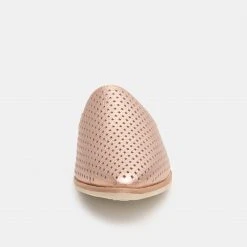 Rollie All Shoes Madison Mule Punch Rose Gold 7 Rollie All Shoes Madison Mule Punch Rose Gold