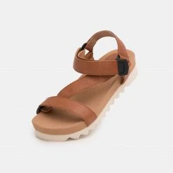 Rollie Nation All Shoes Sandal Tooth Wedge Cognac