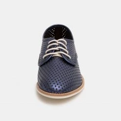 Rollie Nation Derby Punch Navy Metallic All Shoes