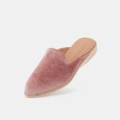 Rollie Madison Mule Rose Velvet All Shoes