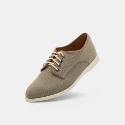 Rollie Derby Fly Mens Light Brown Wash Canvas All Shoes