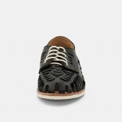 Rollie Derby Mens Huarache Nero All Shoes