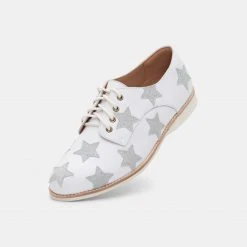 Rollie Nation All Shoes Derby White/ Silver Stars