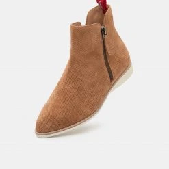 Rollie All Shoes Madison Side Zip Pin Cross Vintage Tan