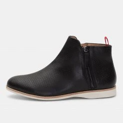 Rollie All Shoes Side Zip Boot Pin Punch Black