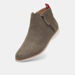 Rollie Side Zip Overlay Khaki/Rose Gold