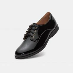 Rollie Derby All Black Patent All Shoes