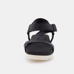 Rollie Nation Sandal Tooth Wedge Black
