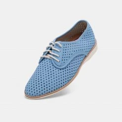 Rollie Nation Derby Punch Cornflower Blue All Shoes