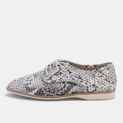 Rollie Nation Derby Punch Grey Snake All Shoes 7 Rollie Nation Derby Punch Grey Snake All Shoes