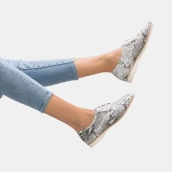 Rollie Nation Derby Punch Grey Snake All Shoes 9 Rollie Nation Derby Punch Grey Snake All Shoes