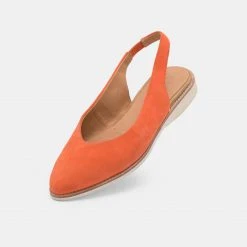 Rollie Nation All Shoes Madison Slingback Coral Suede
