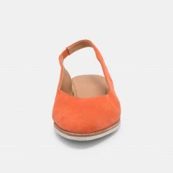 Rollie Nation All Shoes Madison Slingback Coral Suede