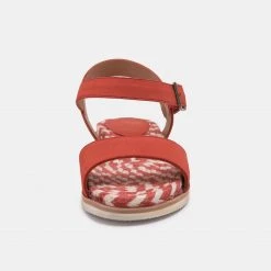 Rollie Nation Sandal Jute Vermillion 8 Rollie Nation Sandal Jute Vermillion