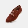 Rollie Nation All Shoes Derby Punch Rust Tan