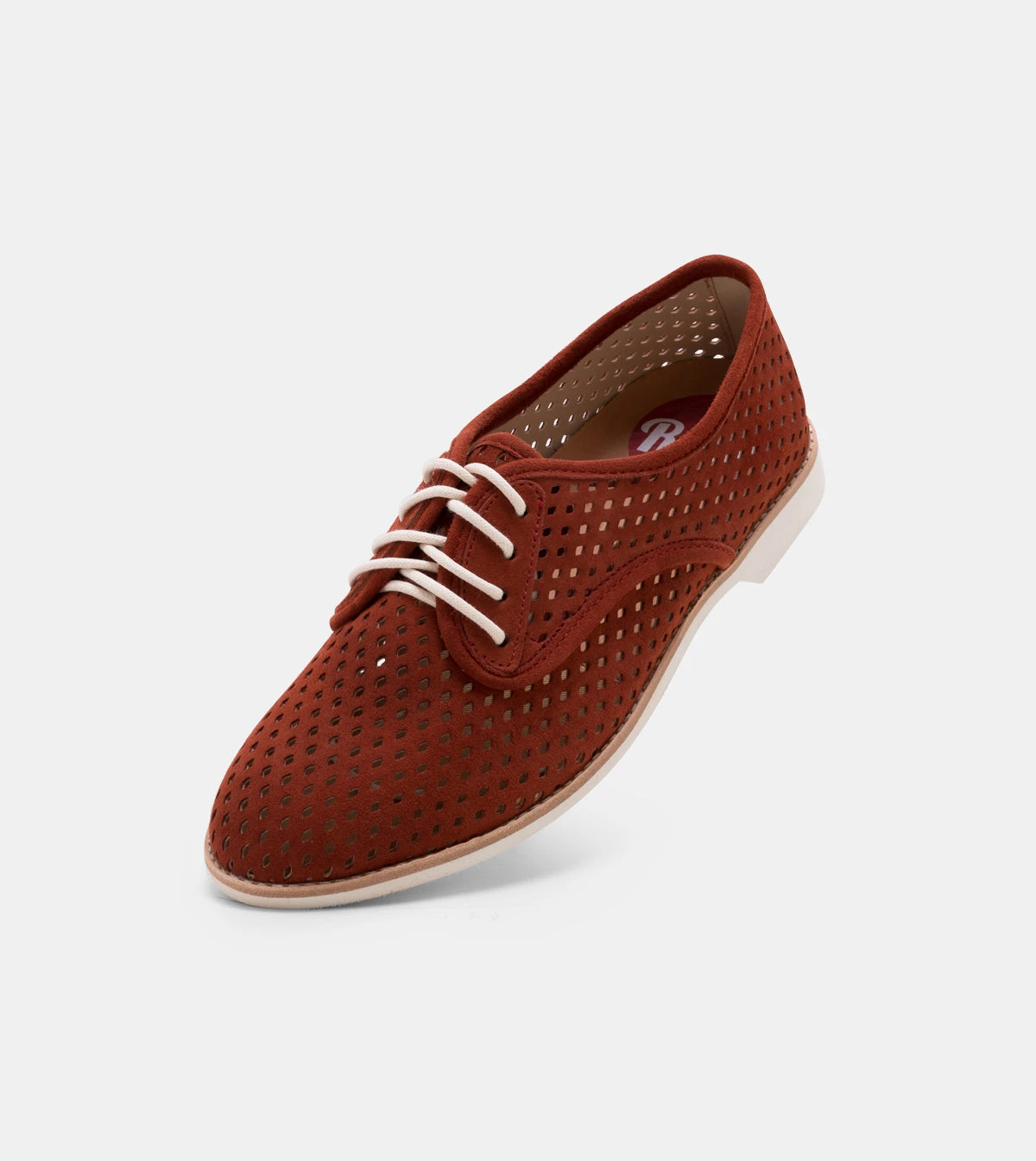 Rollie Nation All Shoes Derby Punch Rust Tan 3 Rollie Nation All Shoes Derby Punch Rust Tan