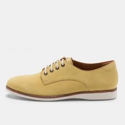 Rollie Nation All Shoes Derby Mens Yellow Nubuck (Pre Order)