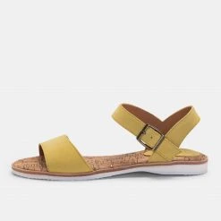 Rollie Nation Sandal Yellow Nubuck All Shoes