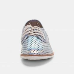 Rollie Nation Derby Punch Holographic Silver All Shoes