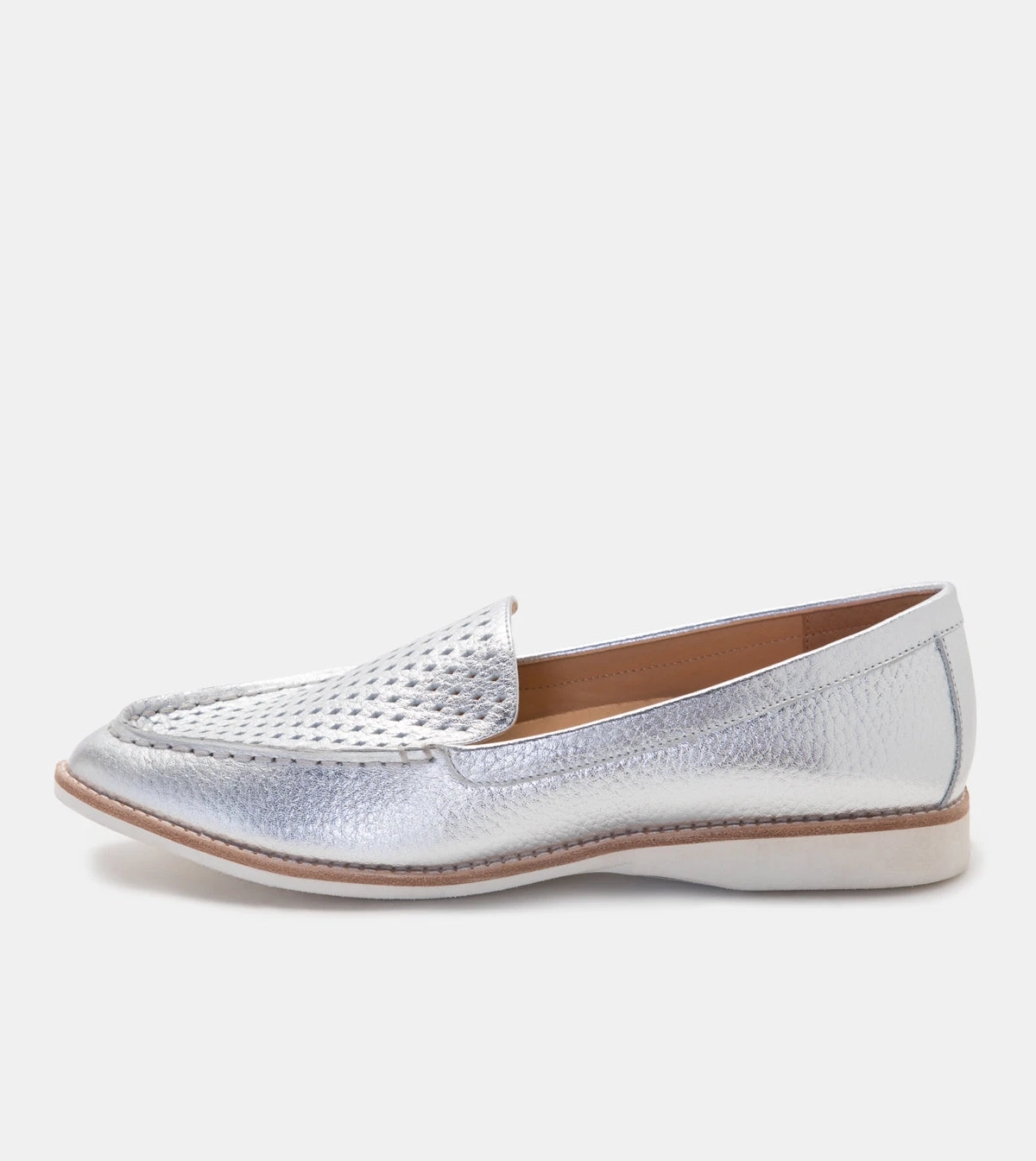 Rollie Nation Madison Loafer Punch Silver 4 Rollie Nation Madison Loafer Punch Silver