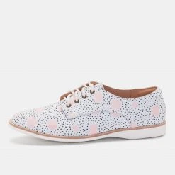 Rollie Nation Derby Pink Artistic Dots All Shoes