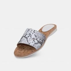 Rollie Nation All Shoes Sandal Slide Grey Snake
