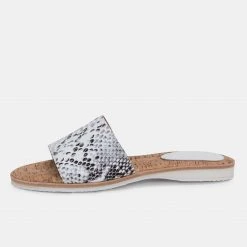 Rollie Nation All Shoes Sandal Slide Grey Snake