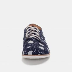 Rollie Nation Derby Navy Artistic Dots All Shoes