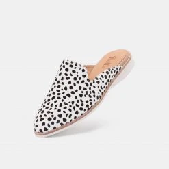 Rollie Nation All Shoes Madison Mule Medium Snow Leopard