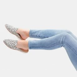 Rollie Nation All Shoes Madison Mule Medium Snow Leopard
