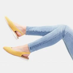Rollie Nation All Shoes Madison Slingback Punch Yellow