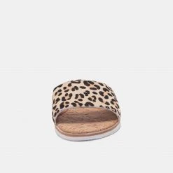 Rollie Nation Sandal Slide Camel Leopard