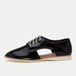 Rollie Nation All Shoes Sidecut Punch Black Patent