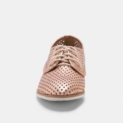 Rollie Nation Vegan Derby Punch Rose Gold