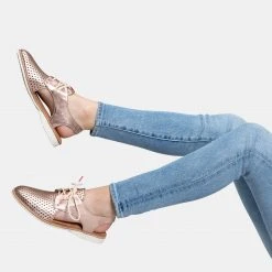 Rollie Slingback Punch Rose Gold
